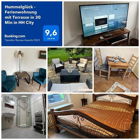 Hummelglueck - Ferienwohnung Mit Terrasse In 30 Min In Hh City Bendestorf ภายนอก รูปภาพ